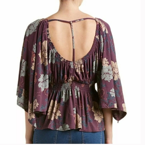 Free People Glenside Floral top - Picture 2 of 9